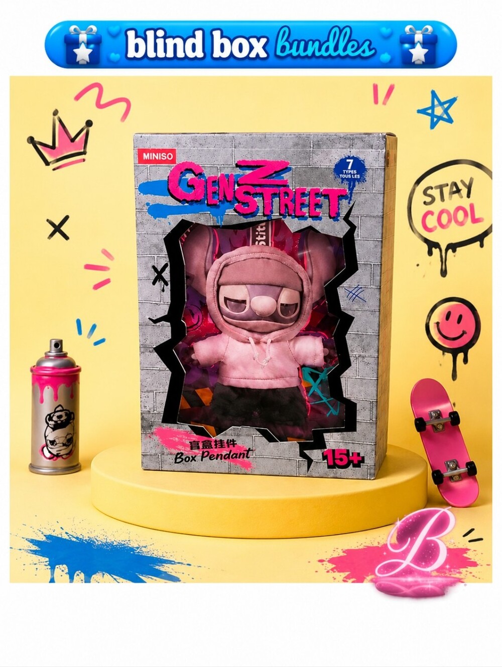 Bundle Deal Miniso Gen Z Street Stitch Lmt Edt.  (SWAG Confirmed) Blind Box